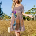 thumbnail image 3 of Flying over Paris Sleeveless Dress dresses women summer 2024 birthday dress for women Women long dress, 3 of 7