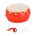 thumbnail image 4 of Tambor de madera para niños, juguete de aprendizaje temprano para bebés, tambor chino para niños, regalo para niños 6 pulgadas, 4 of 9