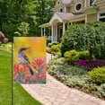 thumbnail image 5 of Australian Bird Flower Garden Flag House Banner Double Sided Outdoor Yard Decoration 12" x 18", 5 of 6
