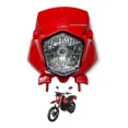 thumbnail image 1 of Faro Completo Con Cubierta Italika Dm150 Rojo Calidad, 1 of 4