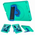 thumbnail image 6 of for iPad 10th Case, iPad 10th Gen 10.9" Kids Case with 360 Rotating Kickstand Hand Strap, Removable Shoulder Strap, Rugged Shockproof Heavy Duty Protection Case for iPad 10.9 inch 2022,Green, 6 of 11