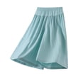 thumbnail image 4 of SHTXOZHI Girls Wide Leg Pants Elastic High Waisted Workout Pants Breathable Lightweight Flowy Going-Out Bottoms, 4 of 6