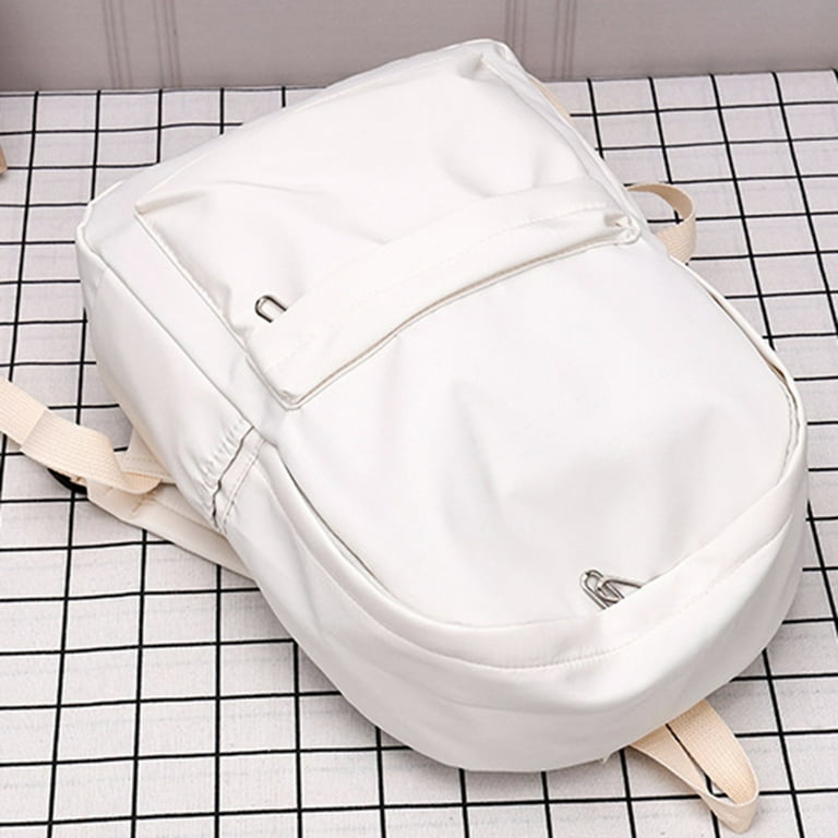 Clearance Sale Ttybhh Office and Craft and Stationery Back to School Supplies Student Schoolbag Large Capacity Outdoor Girls Backpack Solid Color
