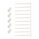 thumbnail image 4 of Bridas de nailon para cables, correas de gestión de cables, clips de sujeción profesionales multiusos, hebillas de nailon para automoción, accesorios 10 bridas de nailon, 4 of 8