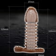thumbnail image 2 of Condón Extensor De Mangas De Pene Con Protuberancias Para La Extensión De La Eyaculación Retardada Y La Mejora De La Erección sonducket XX000523-00, 2 of 6