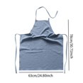thumbnail image 2 of Linen Apron Soft Florist Apron Bib Ainting Apron for Cooking Painting Artist khaki, 2 of 5