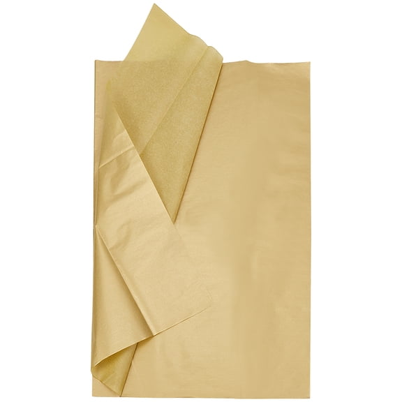 20 Sheets 26 x 19.7 Inch Gold Gift Wrapping Tissue Bouquet Packaging Paper Rectangle Present Flower Florist Floral Wrap Tissue Sheets Supplies