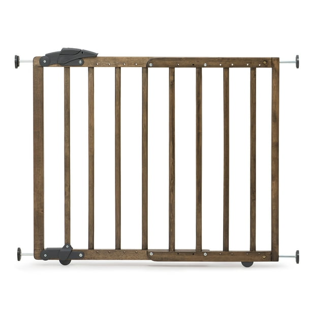Baby Gate Dreambaby Nottingham de madera rústica de 70 a 104 cm