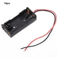 thumbnail image 3 of Battery Holder, Battery Case Plastic Insulated  For Electronic Toy 2x AAA, 3 of 8