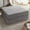 Grey, variant on High Density Foam Floor Pillow 2 Sets, Large Meditation Cushions Seating for Adults and Yoga Sitting, 5" Thick Washable Couch Cushion with Soft Tufted Covers - 22 Inch Grey
