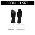 thumbnail image 3 of Hair Dyes Gloves,Reusable Latex Gloves,Professional Hair Coloring Accessories for Hair Salon Hair Dyeing (1 Pair,Black), 3 of 8