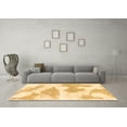 thumbnail image 3 of Ahgly Company Indoor Square Abstract Brown Modern Area Rugs, 8' Square, 3 of 4