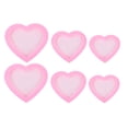 thumbnail image 1 of Caja de anillos con forma de corazón para niñas, 6 unidades, color rosa Joyero para niñas, ideal para jugar y disfrazarse Diseño con forma de corazón, ideal para accesorios de niñas, 1 of 7