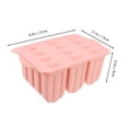 thumbnail image 3 of 12 Grids Ice Cream Mold DIY Ice Cream Making Tool Popsicle Mold with Sticks, 3 of 8