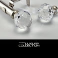 thumbnail image 3 of SKYPLUS LIVING 1-1/8 inch Single Window Curtain Rod with Crystal Finial Set,Adjustable72-144'' in,Silver, 3 of 10
