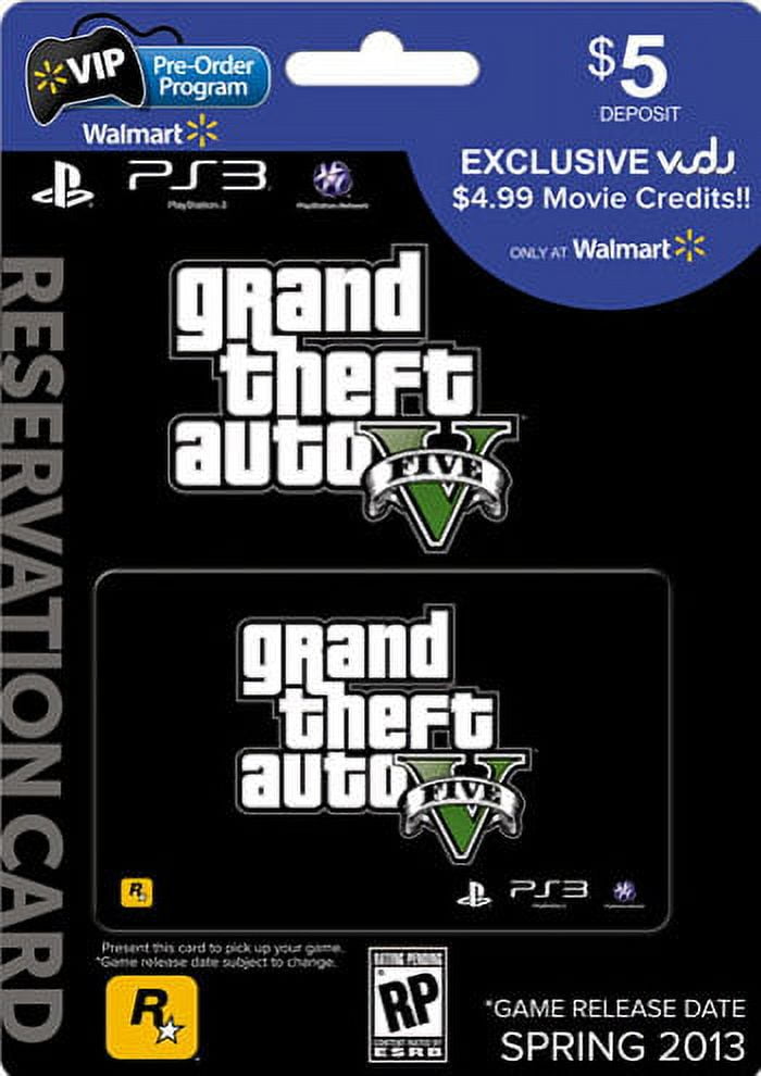 Grand Theft Auto V - GTA 5 PS3 PSN - Donattelo Games - Gift Card