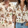 thumbnail image 2 of Disney Toy Story Hawaiian Shirt, Toy Story Western Country Hawaiian Shirt, Disney Summer Shirt, Western Hawaiian Shirt, Toy Story Button Up, 2 of 6