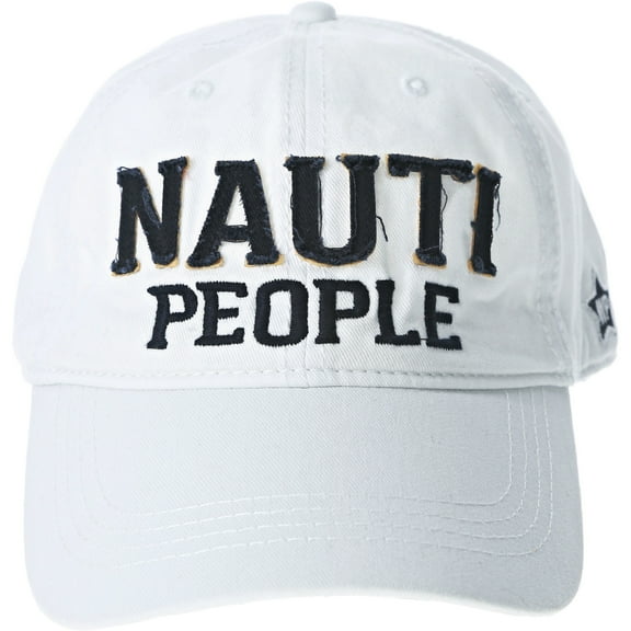 Pavilion - Nauti People - White Adjustable Snapback Baseball Hat