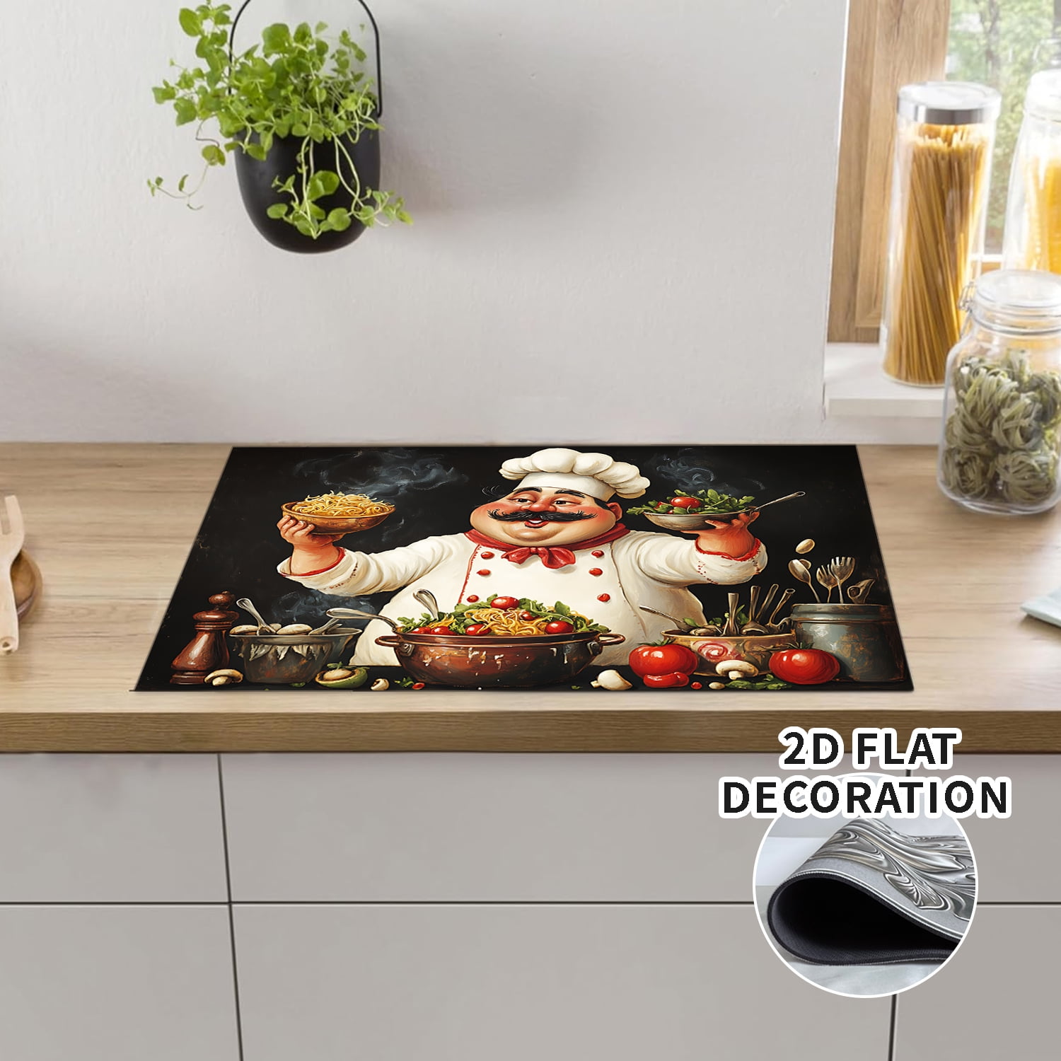 Stove Top Cover for Electric Stove 28 "x 20 ", Heat Resistant Glass Top Stove Cover Protector, Glass Cooktop Covers, Kitchen Flat Electric Stove Top Covers