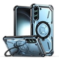 thumbnail image 1 of For Samsung Galaxy S23 S22 S21 Ultra S23 Plus Case Metal Kickstand Magnetic Case , Heavy Duty Bumper Shockproof Phone Case, 1 of 5
