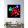 thumbnail image 2 of Octo Oly Lift Poster Wall Art, Modern Wall Decor For Living Room Bedroom, 16X16 UNFRAMED, 2 of 3