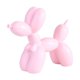 thumbnail image 3 of Globo creativo Escultura de perro Artesanías de resina Accesorios s Artesanía para escritorio Postre Hogar Adornos Rosa Baoblaze Estatua de perros globo, 3 of 8