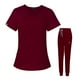 thumbnail image 5 of Conjunto De Uniforme Médico Para Mujer, Top Y Pantalón De Regalo Para El Día De Las Enfermeras, Para El Cuidado De Mascotas, Doctor S Wine, 5 of 8