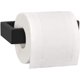 thumbnail image 3 of Portarrollos de papel higiénico de acero inoxidable 304 negro apto para baño y cocina, 3 of 5