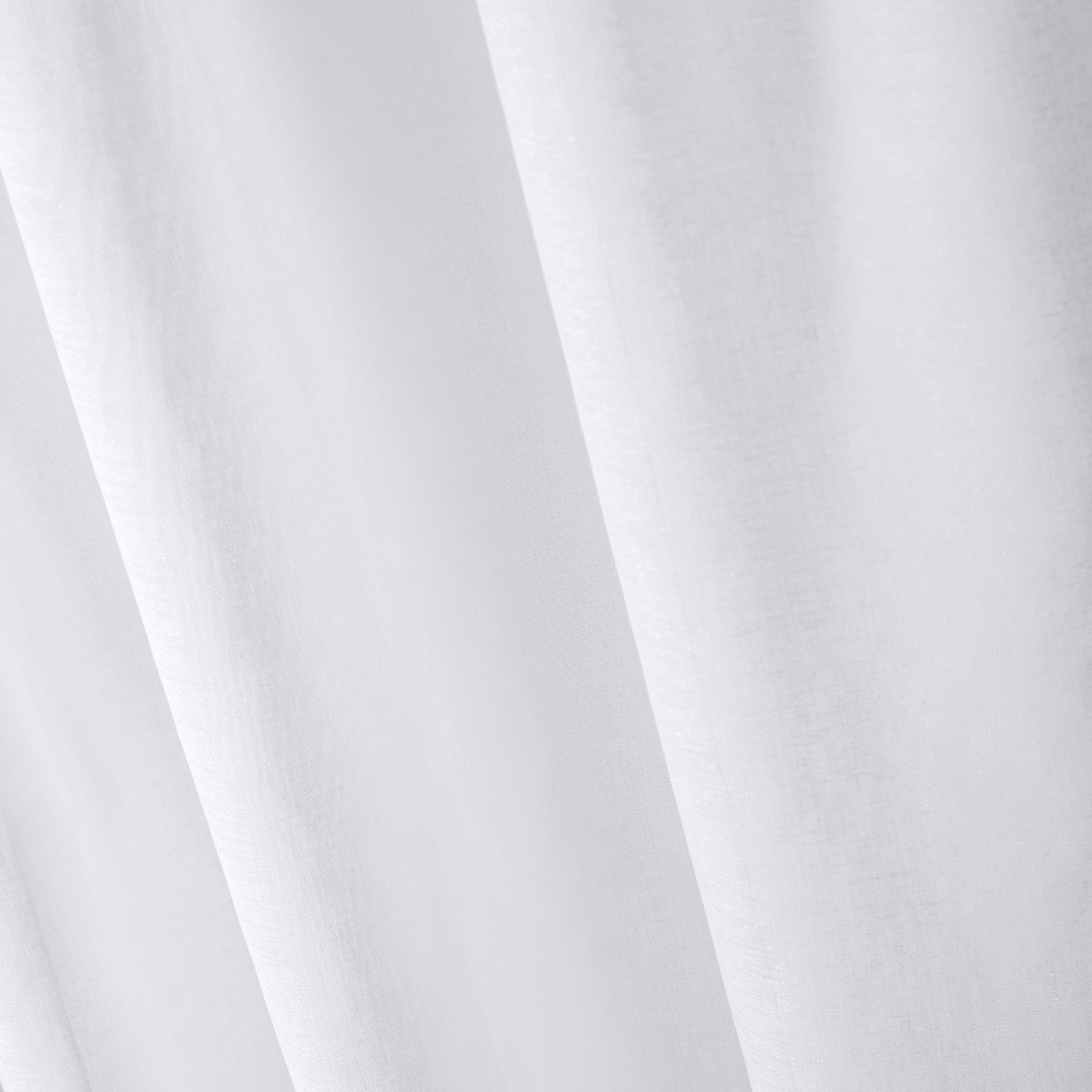 Better Homes & Gardens 4 Piece Light Blue Open Stitch & Solid Curtain & Sheer Panel Set, Light Blue, 74x63