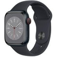 thumbnail image 1 of Apple Watch Serie 8 reacondicionado (GPS+celular, 41 Mm) - Caja de Aluminio Color Medianoche - Correa Deportiva Color Medianoche (Reacondicionado), 1 of 3