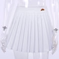 thumbnail image 5 of B91xZ Jupe Longue Rétro Maxi Jupe de Plage Longueur Cheville, Blanc TG, 5 of 5