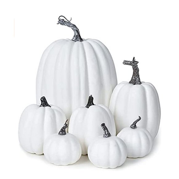 7Pcs Halloween Foam Simulation Pumpkin Model Craft Party Home Decoration