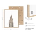 thumbnail image 3 of HAUS AND HUES New York City Wall Art and New York Posters - Set of 6 New York City Posters and NYC Wall Art, New York Wall Decor New York City Skyline NYC Wall Decor (Framed Beige 11x14), 3 of 6