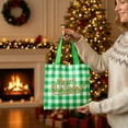thumbnail image 6 of Virelaxpo Red and Green Christmas Gift Bag - Foldable Non-Woven Handbag for Gift Wrapping, Storage, and Festive Decor, Easy to Carry, 6 of 6