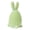 Light Green, variant on Dserhfy Resin Flocked Easter Bunny Egg Figurine Spring Party Tiered Tray Centerpiece for Tabletop Entryway Home Decor