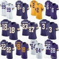 thumbnail image 2 of NFL_Jersey Justin Jefferson 3 Addison TJ Hockenson Football Jersey Kirk Cousins Harrison Smith Adrian Peterson Randy Moss CJ Ham Mattison Danielle Hunter KJ Osborn Ivan Pace Jr, 2 of 7