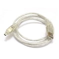 thumbnail image 2 of Chenyang CY USB Male to Firewire IEEE 1394 4 Pin Male iLink Adapter Cord Cable for DCR-TRV75E DV Cable, 2 of 7