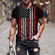 thumbnail image 1 of Tops para hombre, blusas y camisas de manga corta con cuello redondo para hombre, jersey informal de moda con estampado de cuello redondo para hombre, pantalones cortos deportivos para fitness, blusa, 1 of 5