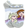thumbnail image 5 of Disney Frozen 2 Elsa Anna Girls Toddler 5 Pack No-Show Socks Set F2116GNSZA, 5 of 6