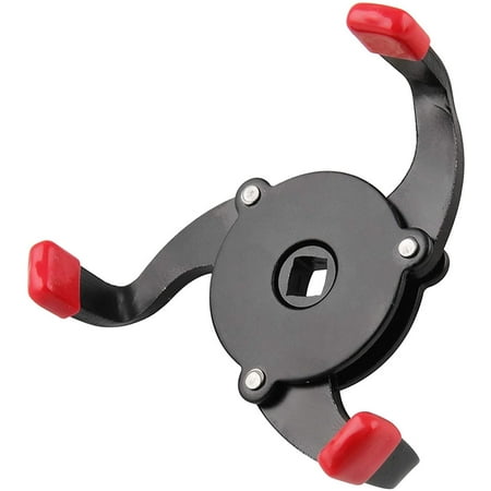 

Universal Car Oil Filter Wrench 3 Jaws Rotating Handle Removable Oil Filter Wrench Diameter: 60Mm-95Mm