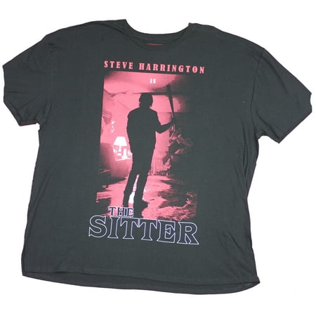 Stranger Things Mens T-Shirt -  Steve Harrington is the Sitter