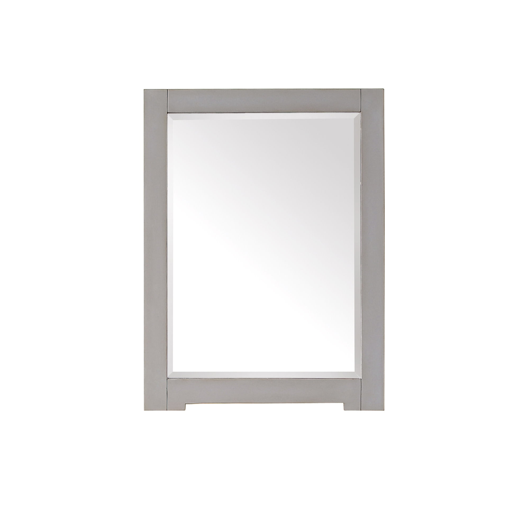 White or Espresso Chatham Modern Wall Mounted Bathroom Mirror with Frame 
