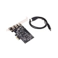 thumbnail image 1 of 1x trolador Adaptadores para Apoyar Videocámaras Digitales Sunnimix Tarjeta PCI-E, 1 of 7