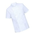 thumbnail image 2 of ziyahi Universal Chef Clothes Cotton Uniform Lightweight for chef clothes men Breathable Cooking men XL, 2 of 9