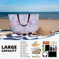 thumbnail image 4 of Kuqiui Tie Dye Print Beach Pool Bags Tote for Women Ladies Large Gym Tote Carry On Bag for Weekender Travel Waterproof, 4 of 6