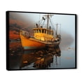 thumbnail image 2 of Designart "Maple Port Fog Enigma " Transportation Floater Framed Canvas Wall Art, 2 of 7