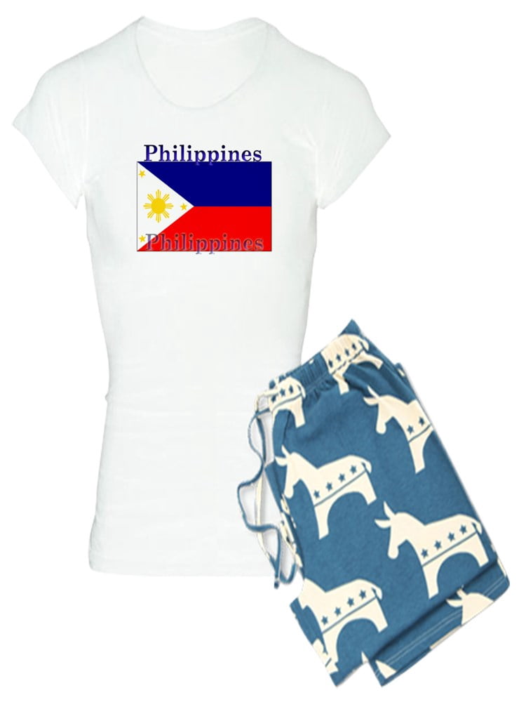 CafePress Philippines Filipino Flag Women's Light Pajamas