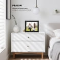 thumbnail image 5 of Picrit 8x10 Picture Frame, Real Glass Front and Black Backboard, Wall Gallery Photo Frames for Wall Mounting or Tabletop Display, 5 of 7