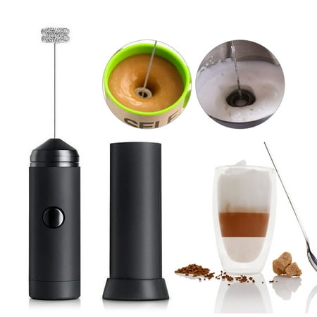 Electric Milk Frother Drink Foamer Whisk Mixer Stirrer Coffee Eggbeater