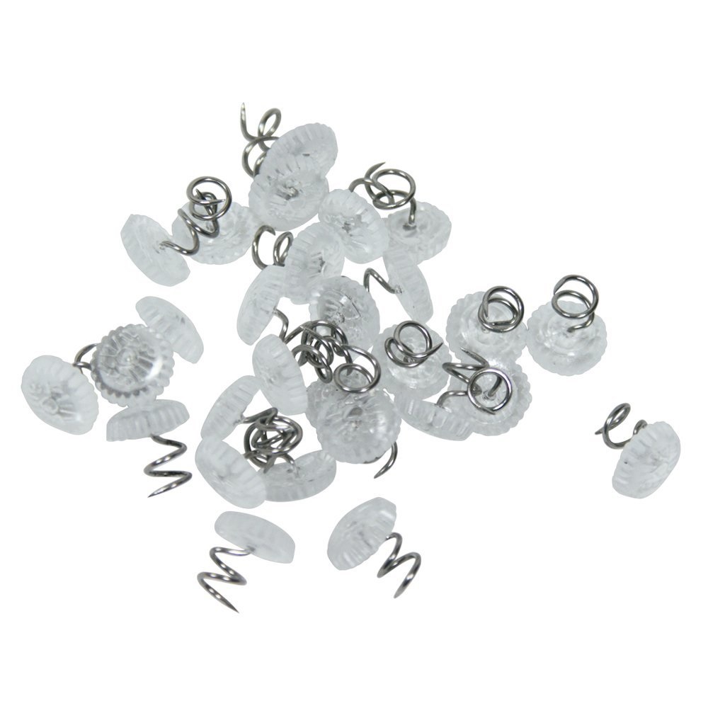 Upholstery Twisty Pins With Clear Heads - 50 Pack - Holds Bedskirts, Slip  Covers, Drapes and Other Fabric and Materials Securely In Place - For  Sewing and Home Decor - By Bed N' Basics 
